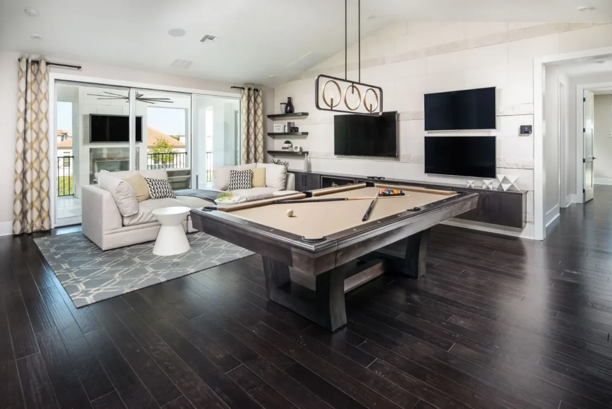 Longitude24-Snowdrift_Vantage30-White-Elm_reNEWable-Home_Game-Room_2_Progress-Lighting
