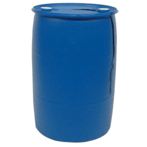 55 Gallon Blue Barrel