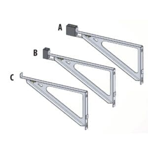 4 Seasons - Aluminum or Steel 30" Scaffolding Brackets