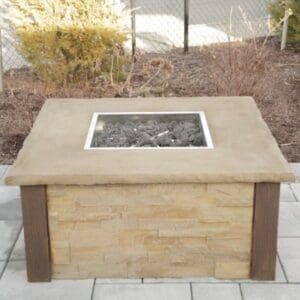 Nicolock- Clifrock Square Fire Pit - Dicontinued