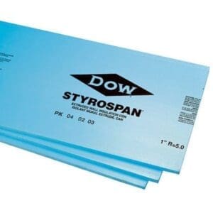 DOW Brand Blue Polystyrene Insulation