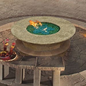 Cambridge - Fully Assembled Gas Fire Table
