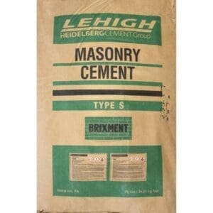 Lehigh Masonry Cement Type S Mortar