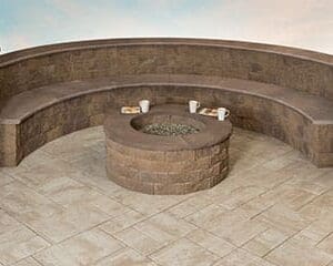 Cambridge - Pre-Packaged MaytRx Seating Wall Kit Half Round