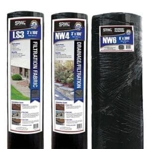SRW Filter Fabric Non-Woven 4 OZ Geotextile Fabric Roll